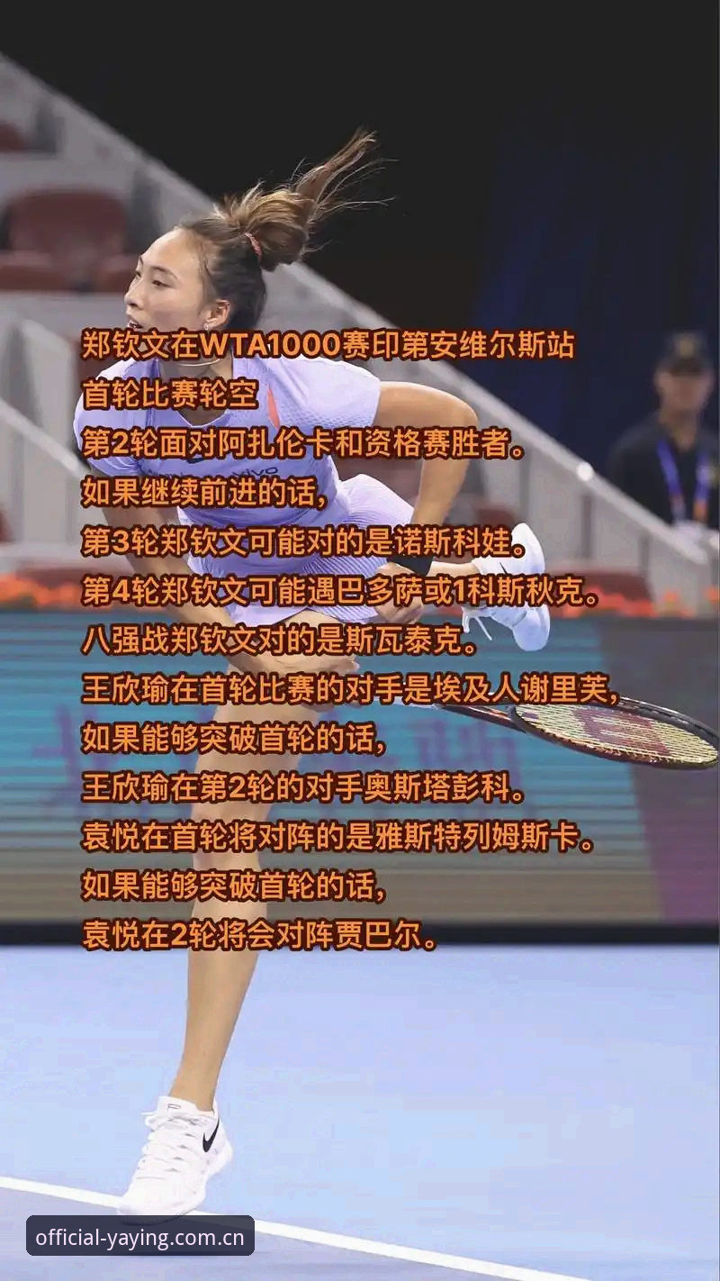 亚盈体育品牌整合 资深用户分享法网抽签实战经验——郑钦文保分压力下如何突围,亚盈体育平台深度分析